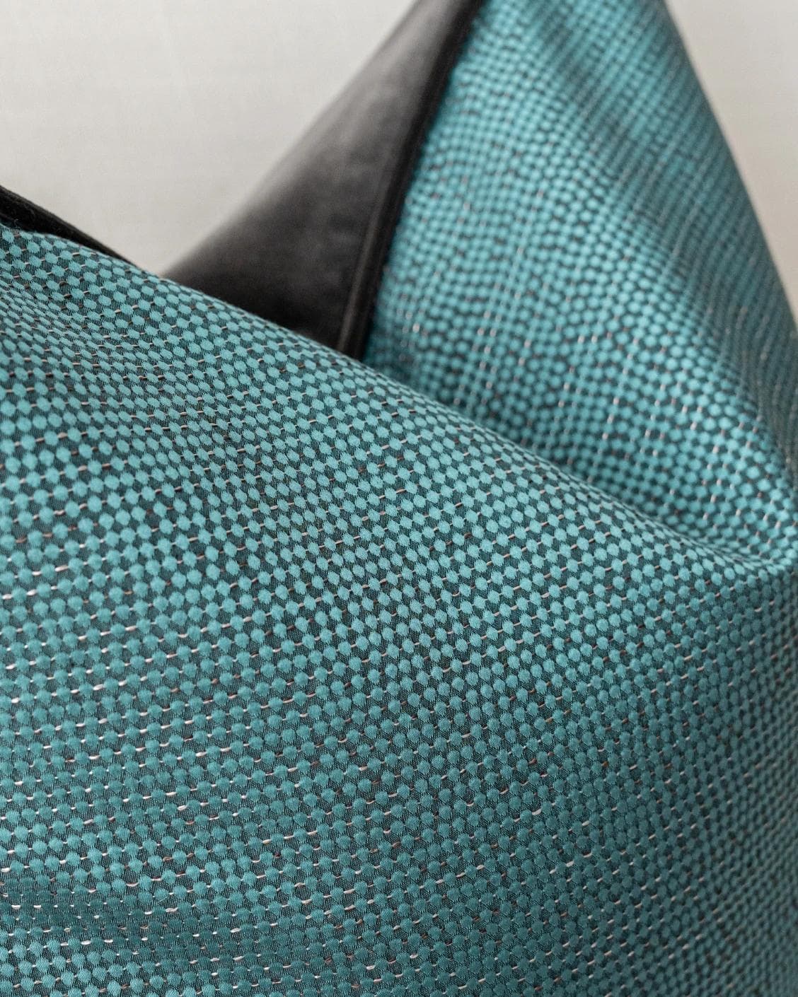Asta Canova cushion in blue, shown in a product close-up as image 5