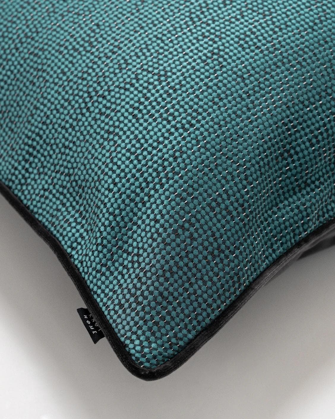Asta Canova cushion in blue, shown in a product top view as image 8