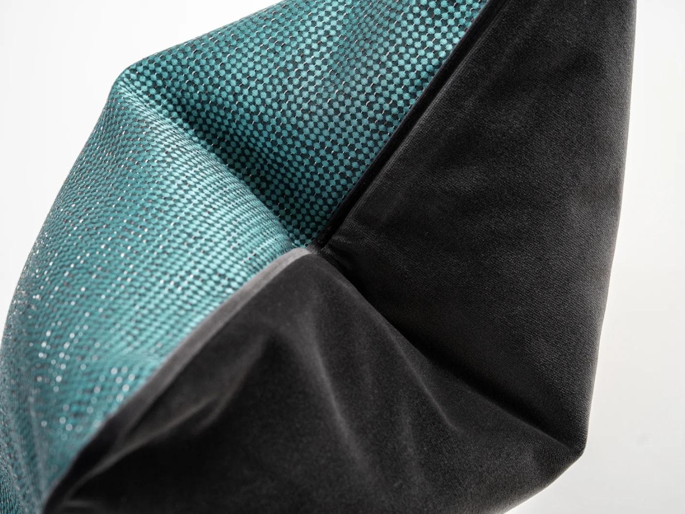 Asta Canova cushion in blue, shown in a product top view as image 9