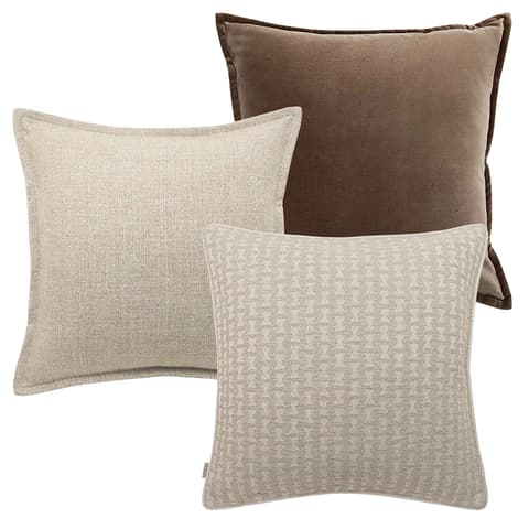 Astle Bundle bundle - indoor in ivory, beige and brown, shown in a product front view as image 1