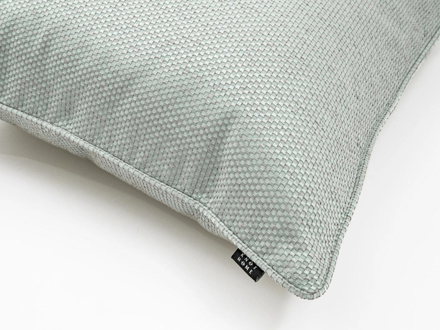 Astrid Sage cushion in green, shown in a product top view as image 7
