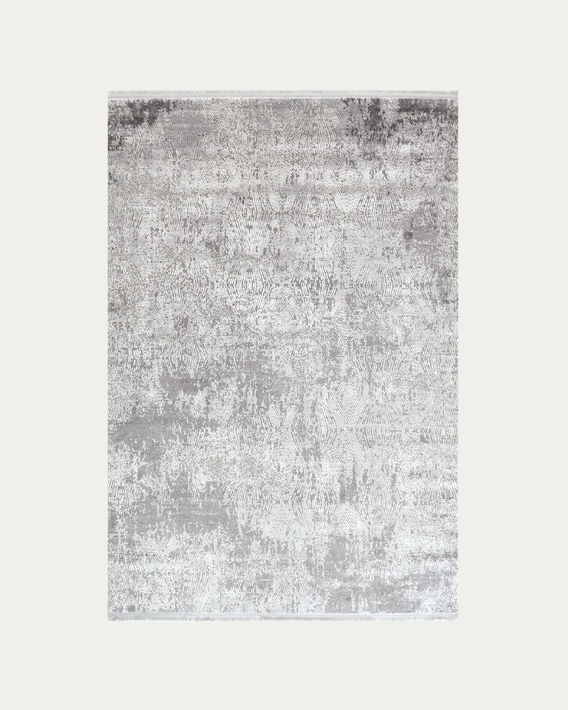 Athena Ashton carpets in grey and off white, shown in a product top view as image 1