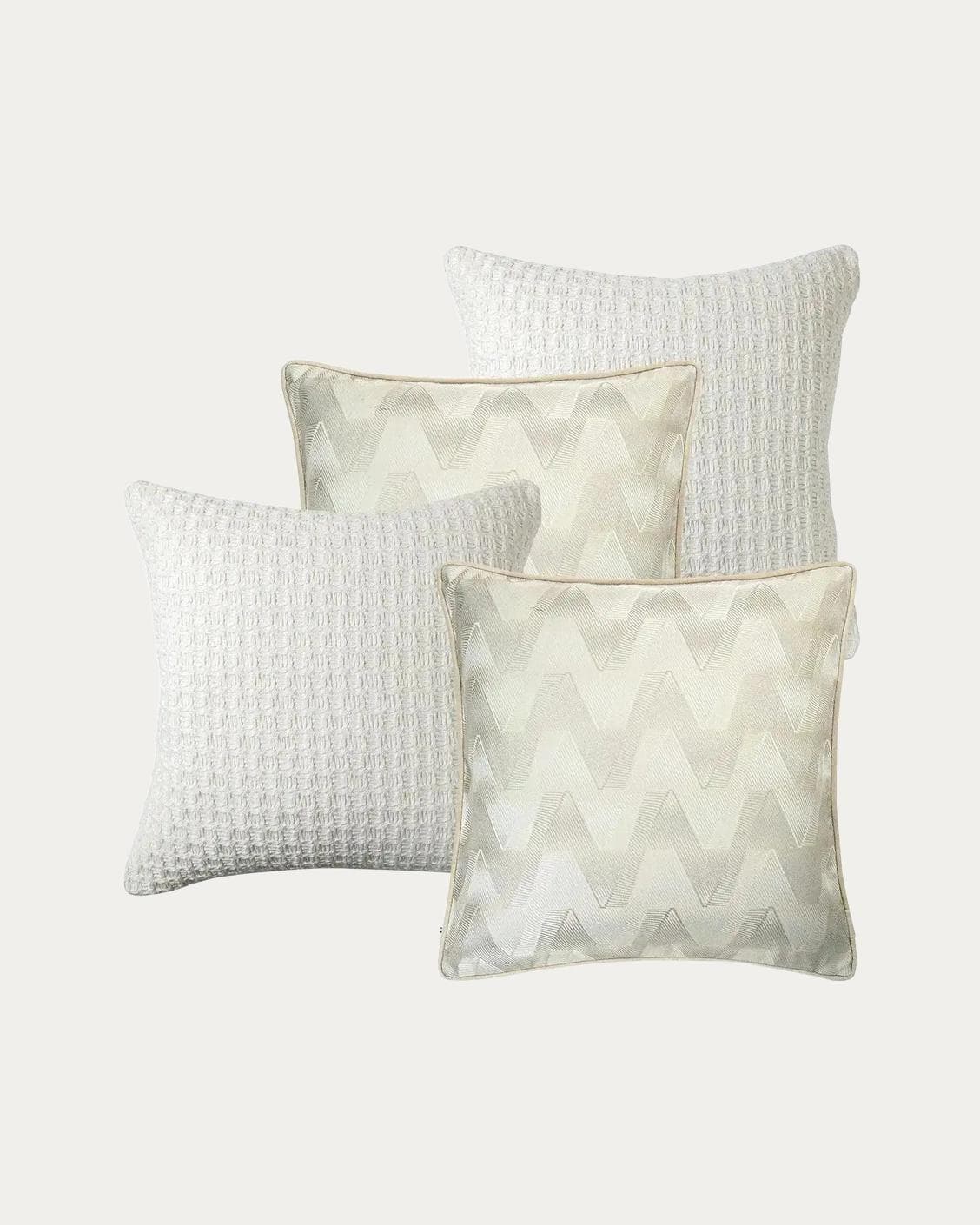 Aynura Bundle bundle - indoor in white, beige and silver, shown in a product front view as image 1