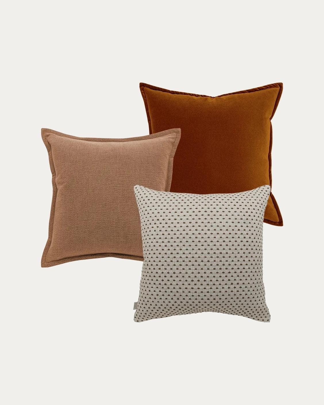 Azar Bundle bundle - indoor in beige and rust, shown in a product front view as image 1