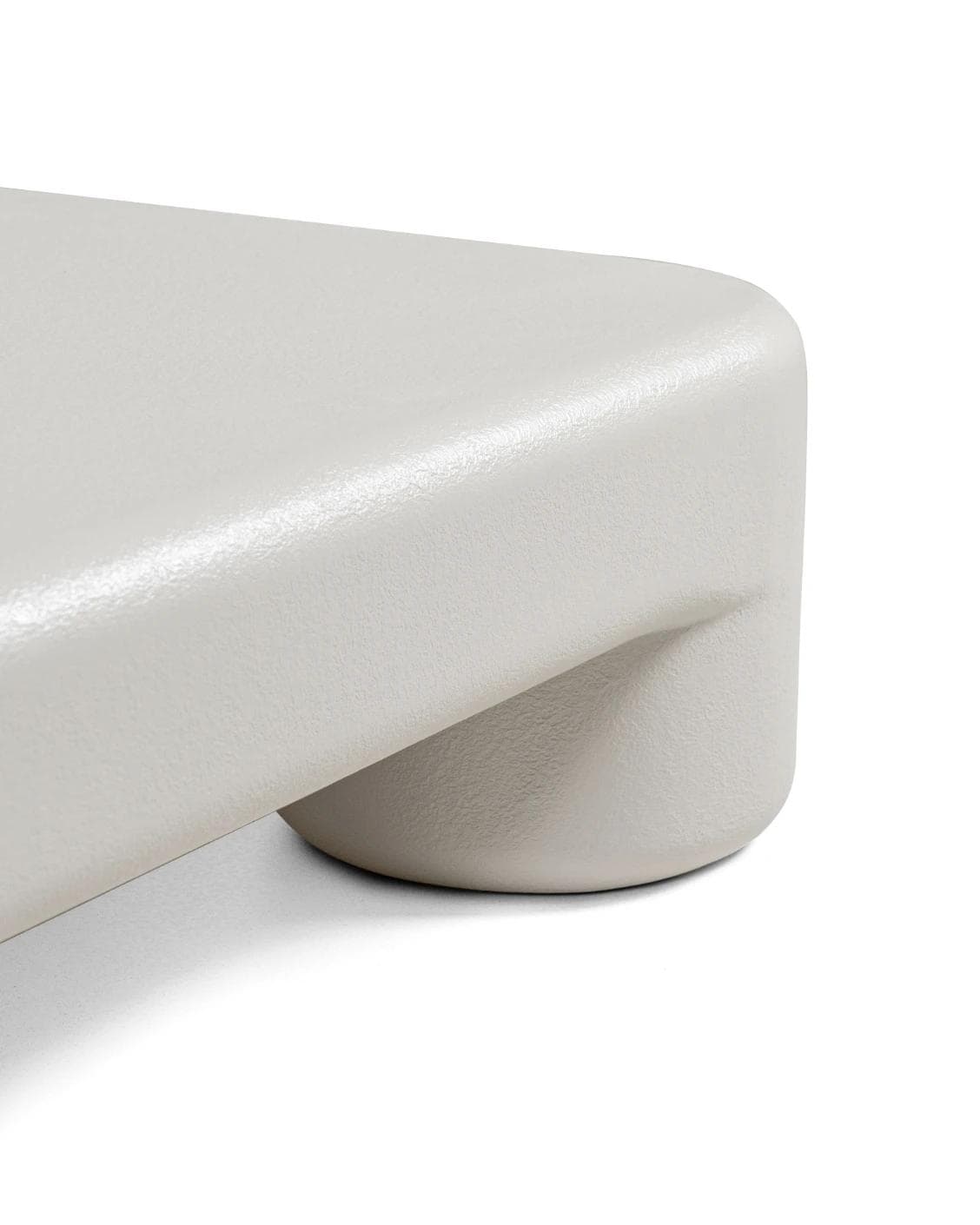 Bari coffee table in soft ivory and stone, shown in a product close-up as image 7