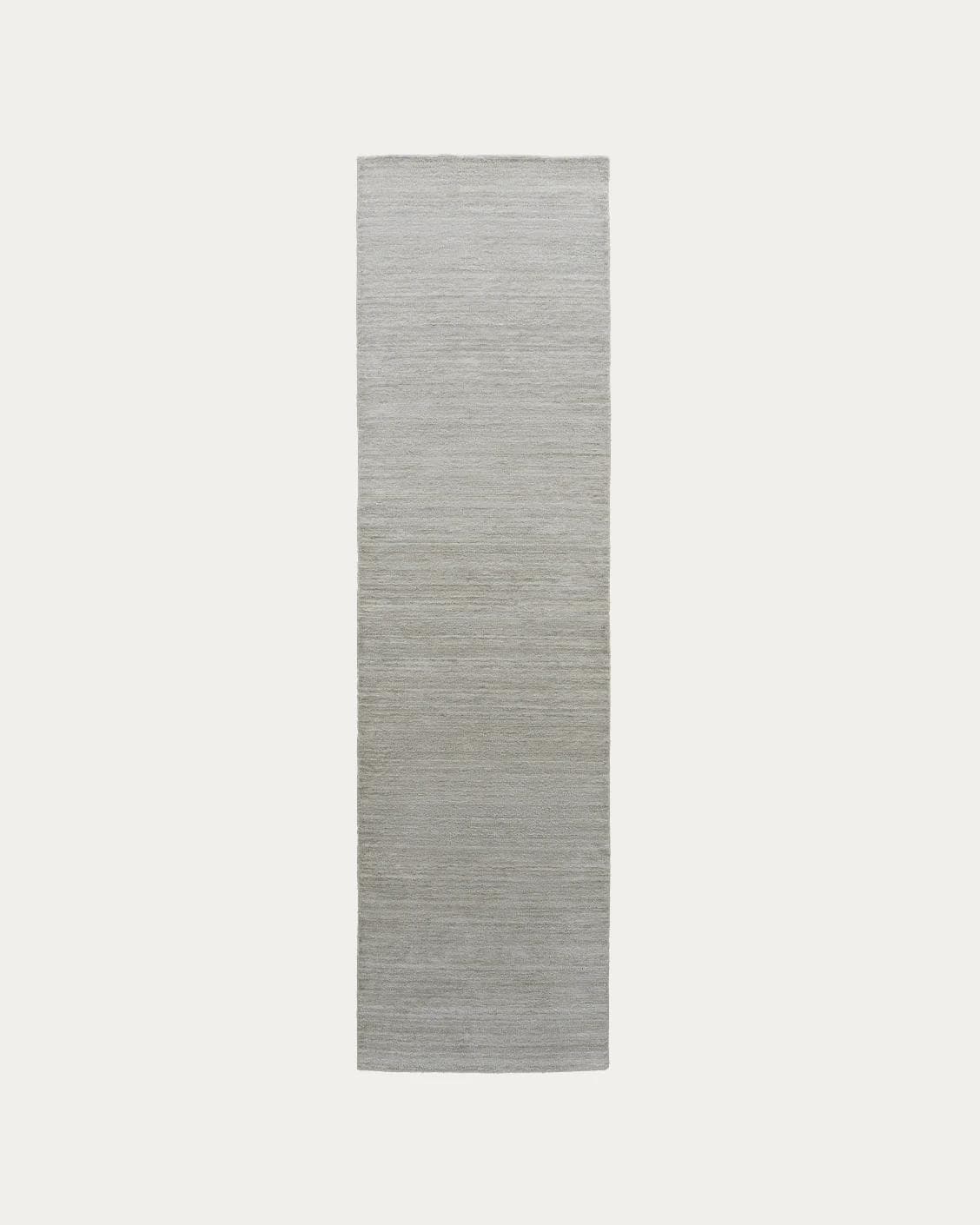 Beatrice Alba carpets in grey, shown in a product top view as image 1