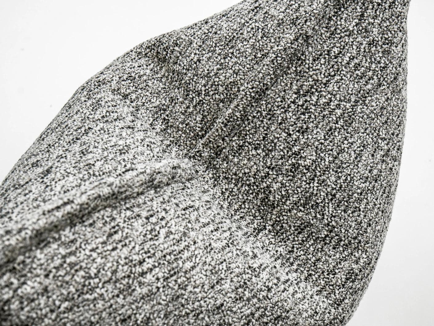 Bennett Steele cushion in silver and grey, shown in a product close-up as image 5