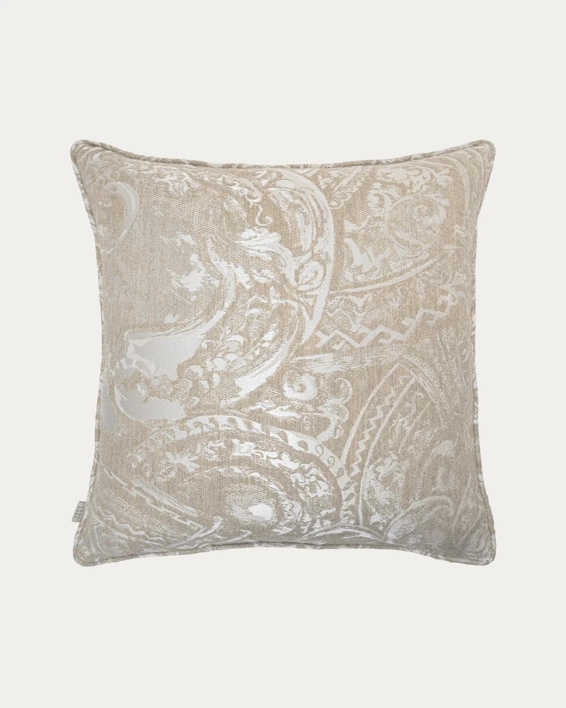 Berti Hodler single - indoor in beige and silver, shown in a product front view as image 1