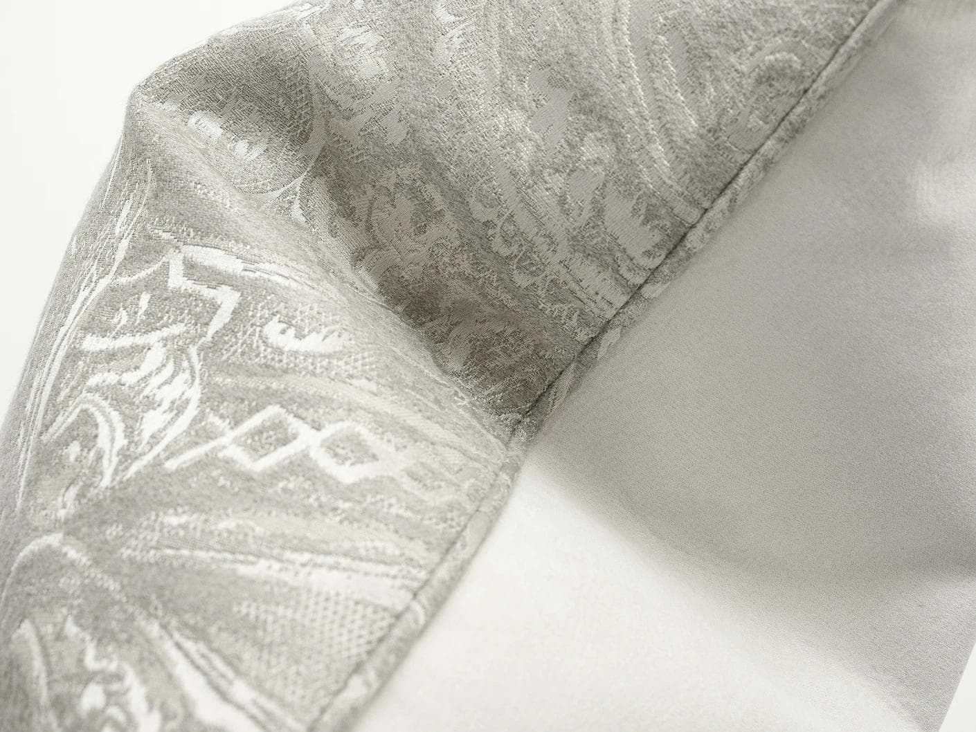 Berti Laurent cushion in silver, shown in a product front view as image 7