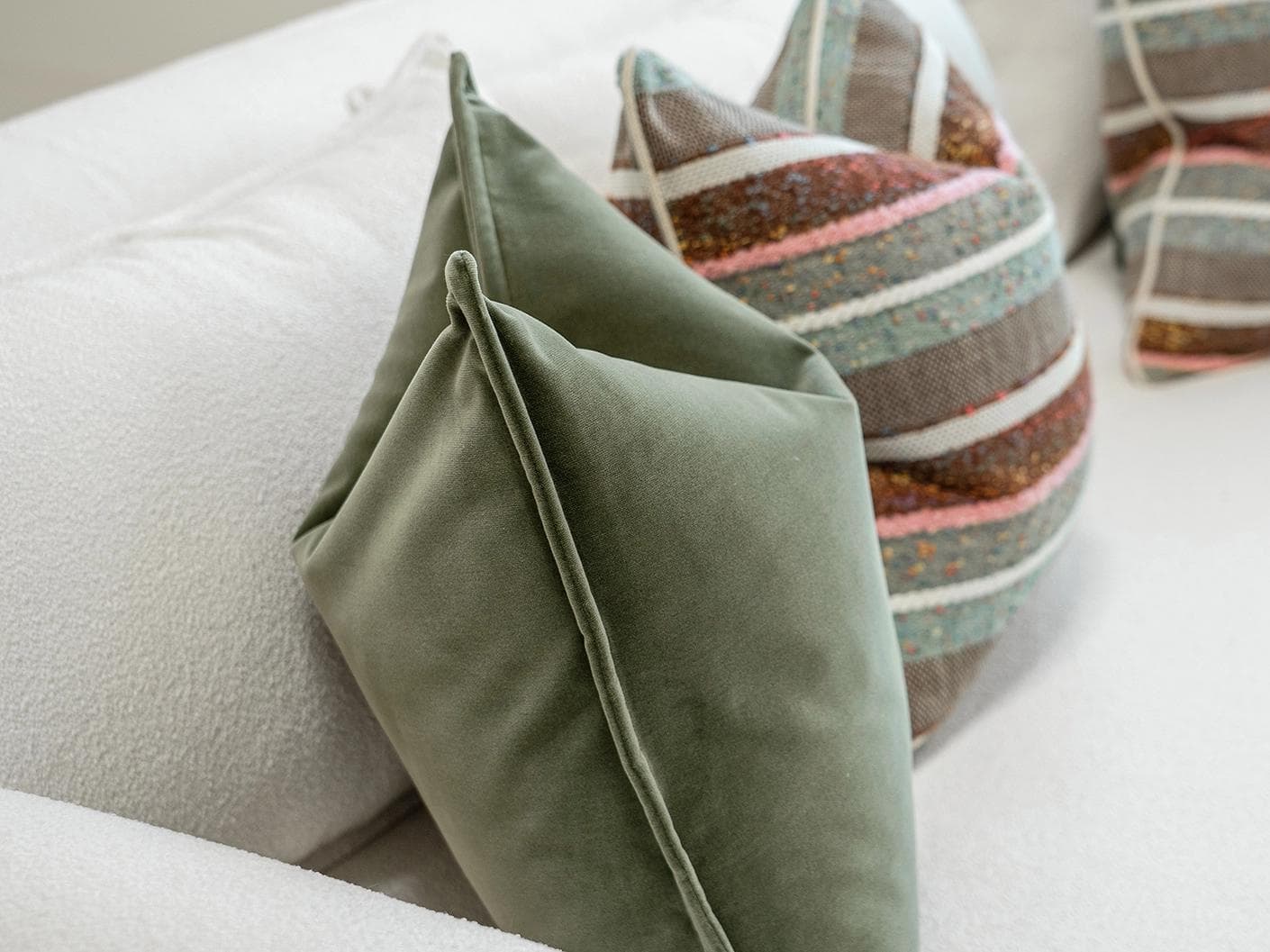 Blaire Bundle bundle - indoor in multicolour and green, shown in a lifestyle left view as image 1