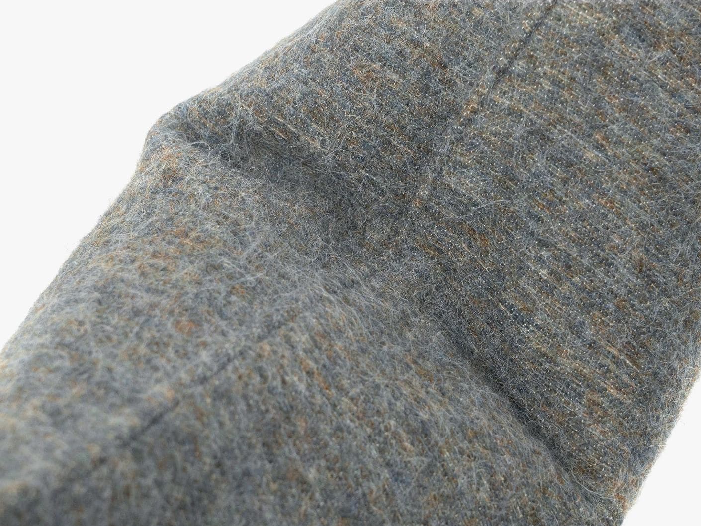 Bree Canova II cushion in grey and blue, shown in a product close-up as image 6
