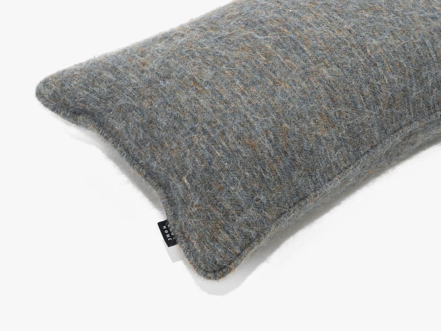 Bree Canova II cushion in grey and blue, shown in a product top view as image 9