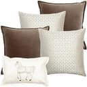 Lina Bundle bundle - indoor in brown, silver and white, shown in a product front view as image 1