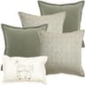 Cali Bundle bundle - indoor in white, beige and green, shown in a product front view as image 1