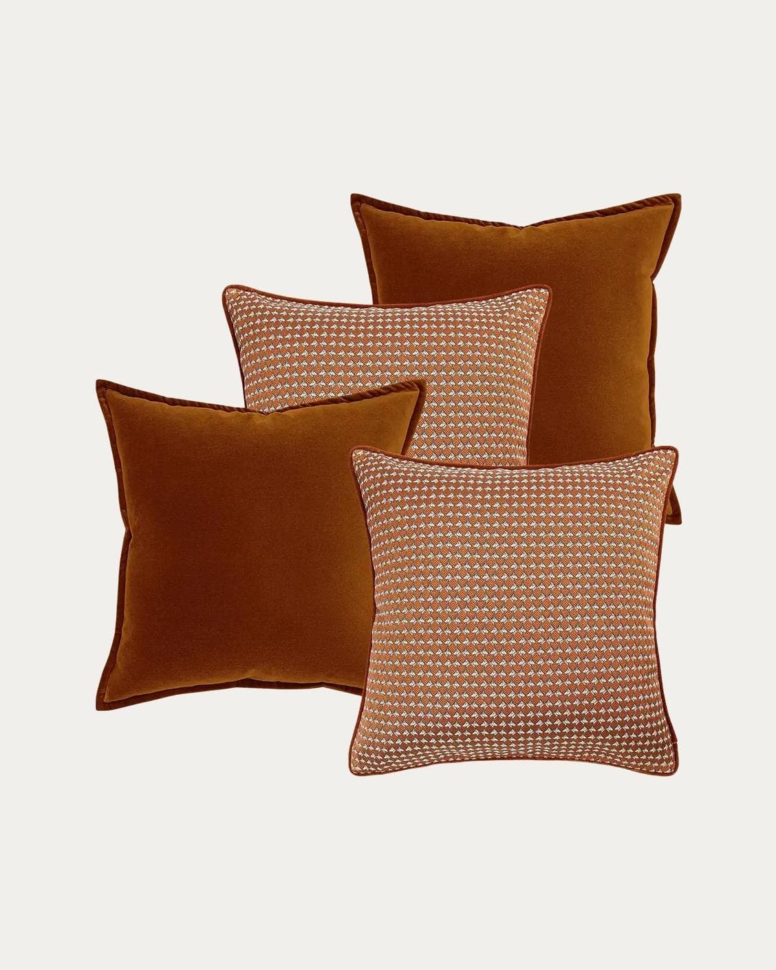 Callan Bundle bundle - indoor in rust and orange, shown in a product front view as image 1