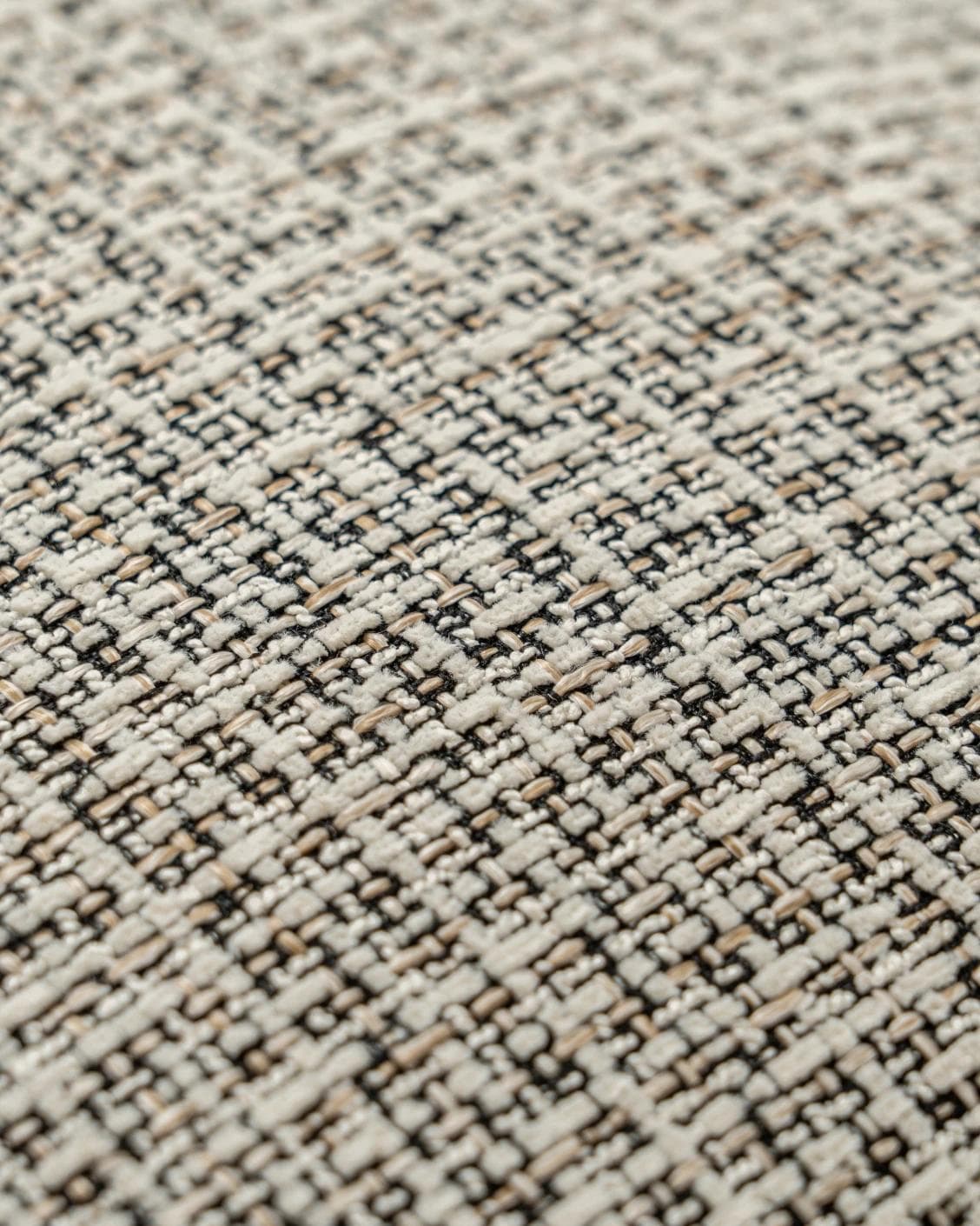 Cami Steele cushion in charcoal, shown in a product close-up as image 6