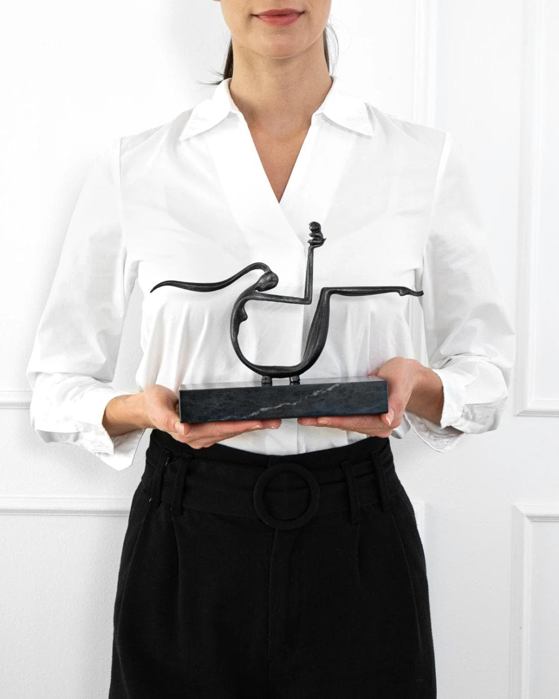 Candice Rodin statues and sculptures in black, shown in a product front view as image 8