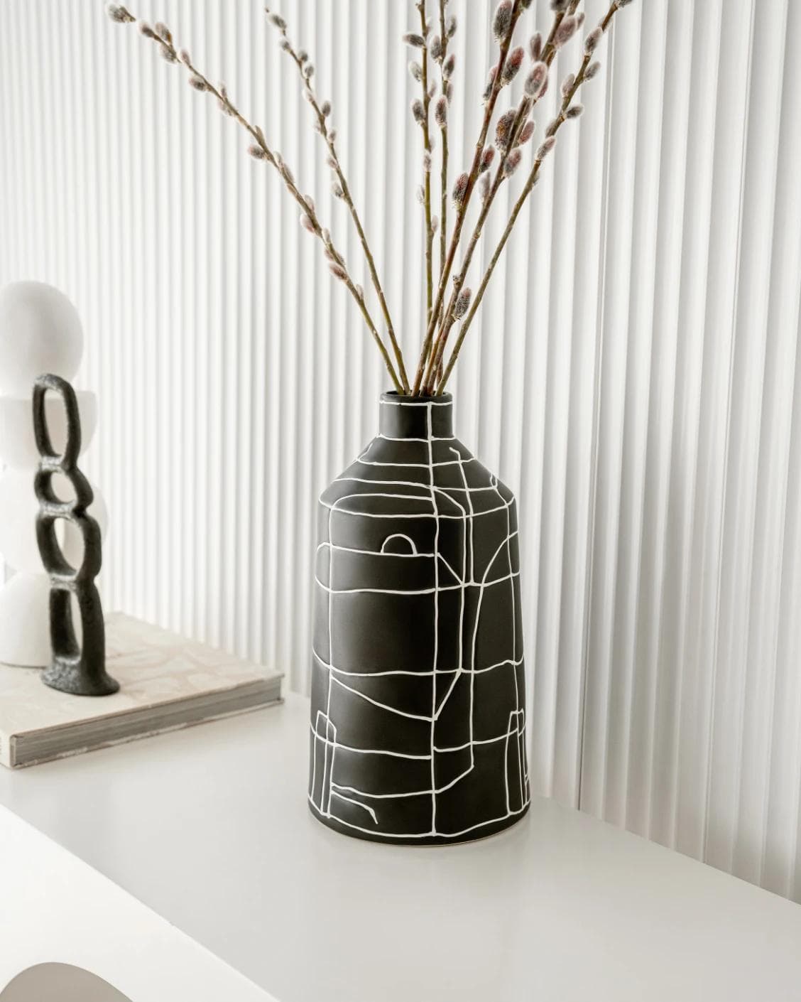 Carlene Arneson vases, shown in a lifestyle right view as image 2