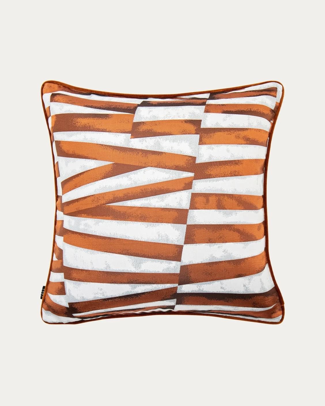Carlie Hodler single - indoor in orange and white, shown in a product front view as image 1