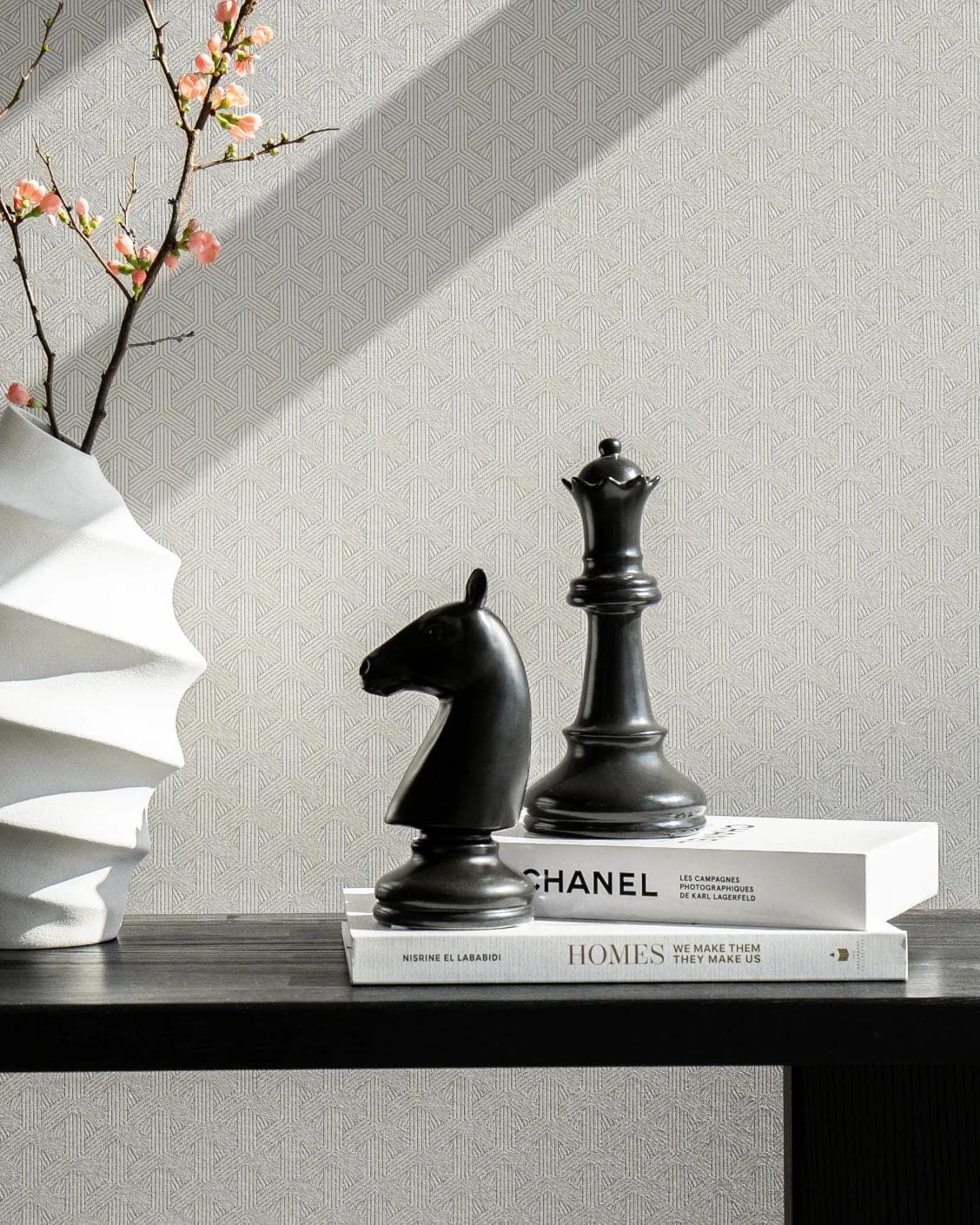 Catherine Arneson statues and sculptures in black, shown in a lifestyle front view as image 5