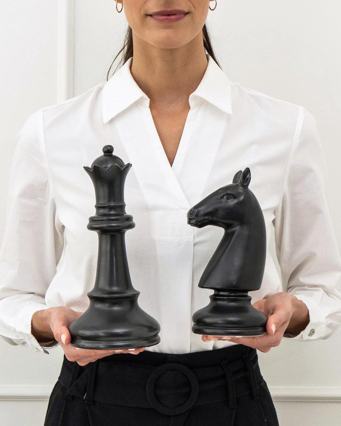 Catherine Arneson statues and sculptures in black, shown in a product front view as image 8