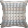 Cecilia Canova cushion in silver, blue and multicolour, shown in a product front view as image 1