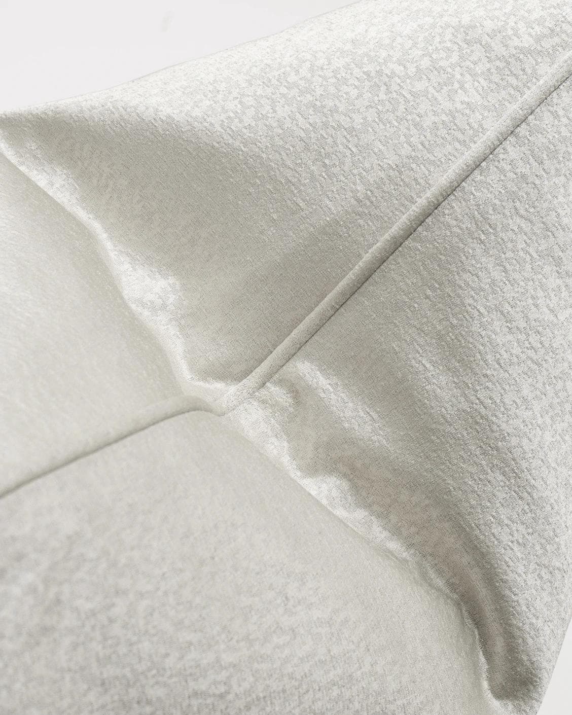 Celeste Hodler cushion in silver, shown in a product close-up as image 9