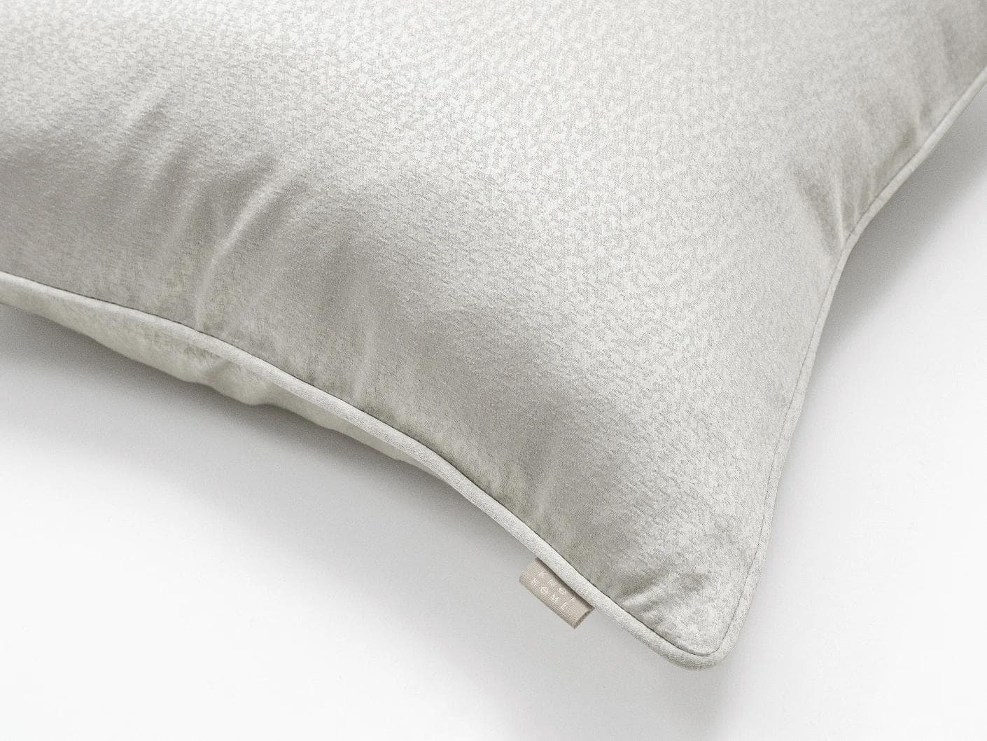 Celeste Hodler cushion in silver, shown in a product top view as image 10