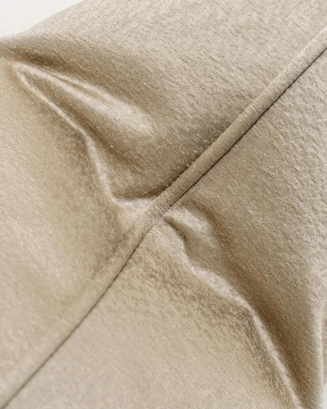 Celeste Laurent II cushion in gold and beige, shown in a product close-up as image 7