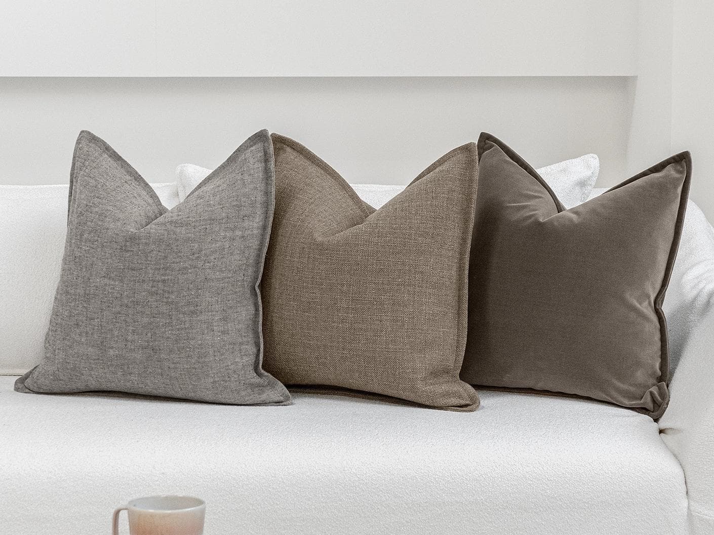 Chelsa Bundle cushion, shown in a lifestyle front view as image 5