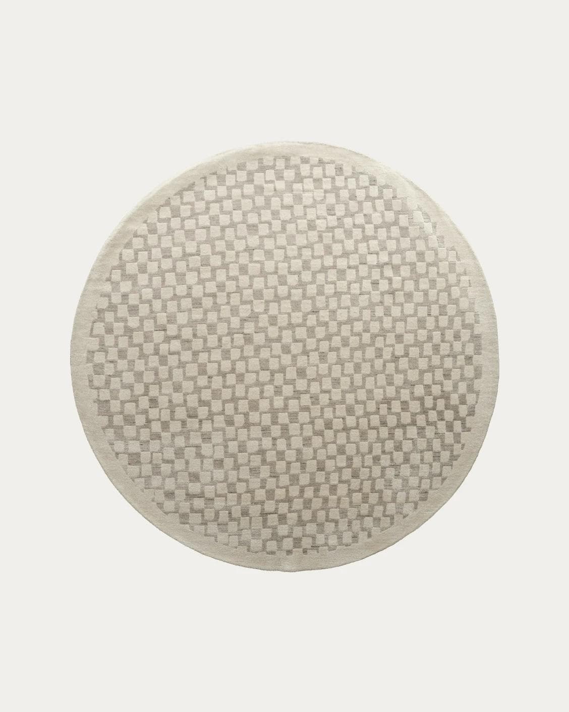 Chess Dune carpets in taupe and beige, shown in a product top view as image 1