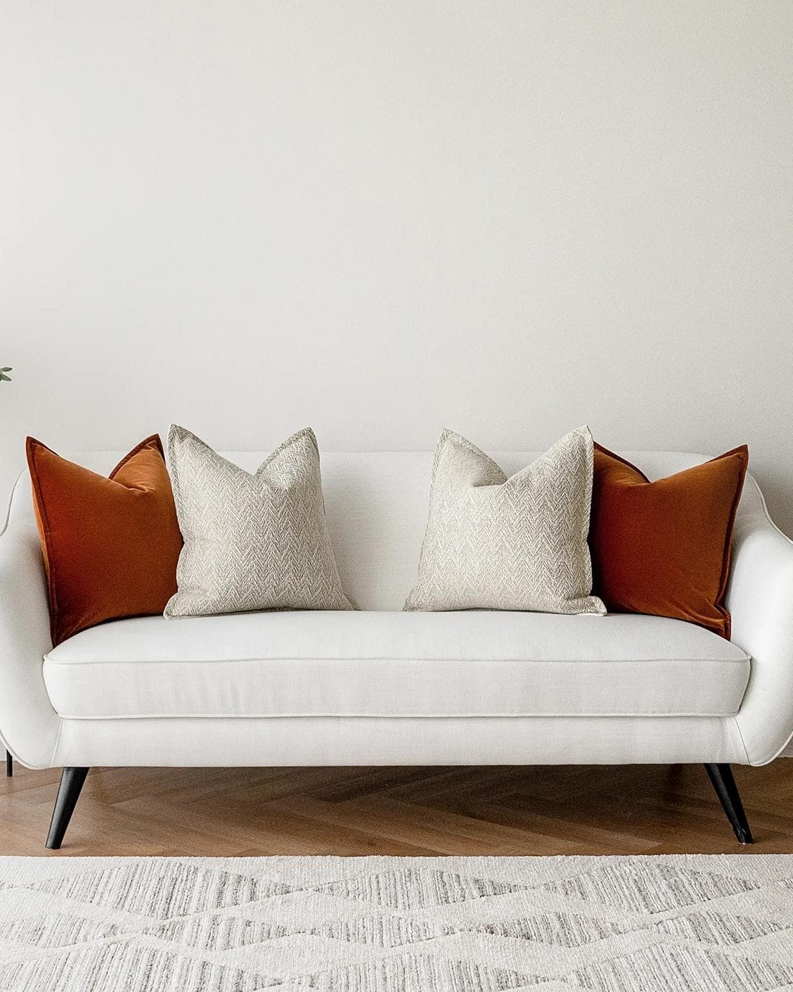 Chloe Bundle cushion, shown in a lifestyle front view as image 4