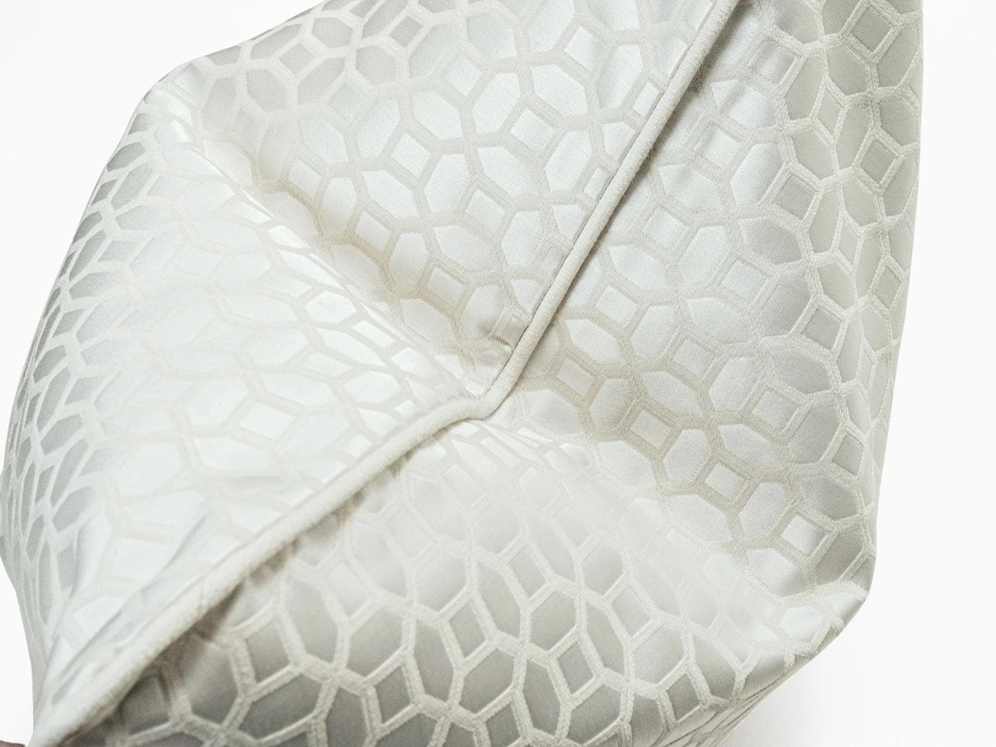 Cillian Bianca cushion in white, shown in a product close-up as image 7