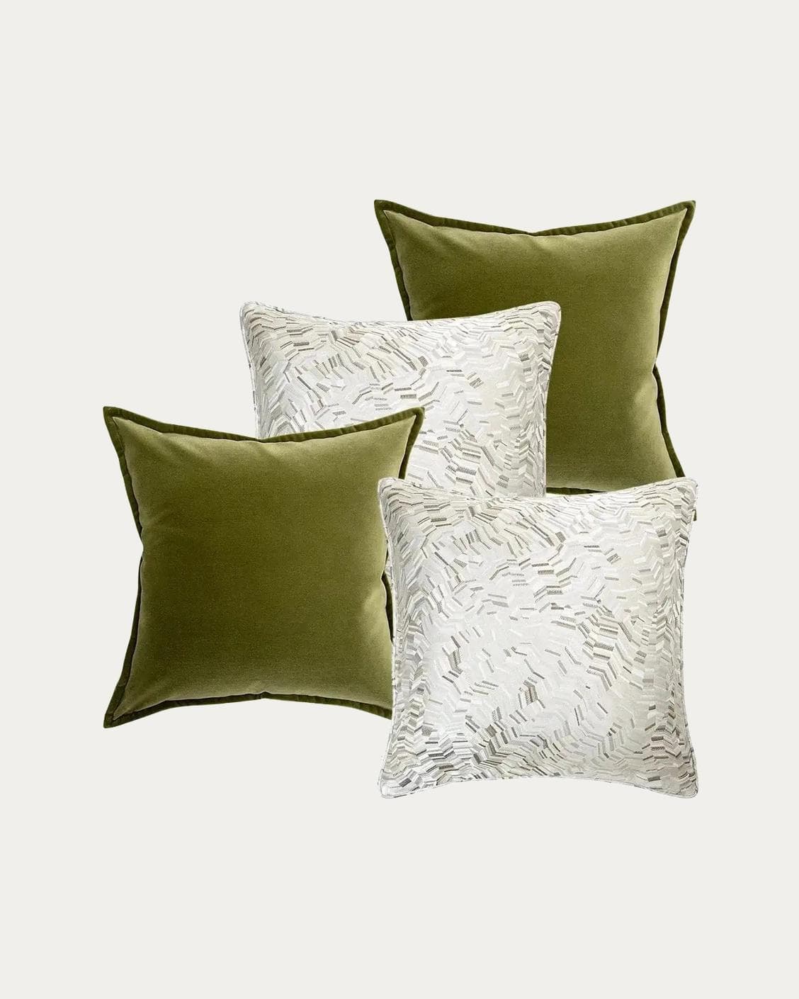 Clover Bundle bundle - indoor in green, silver and grey, shown in a product front view as image 1