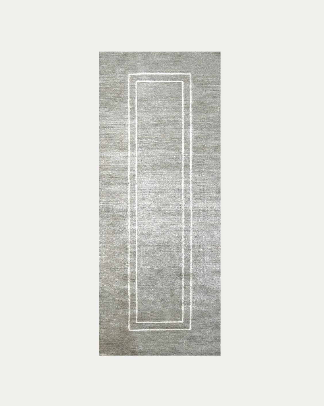 Colin Alba carpets in white and grey, shown in a product top view as image 1