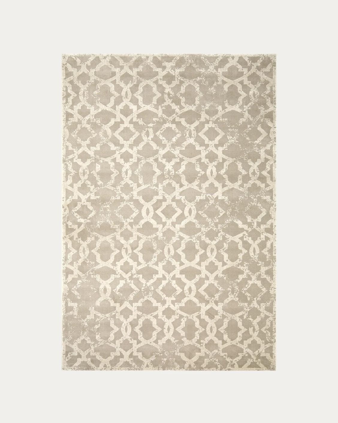 Cooper Sandy carpets in beige and ivory, shown in a product top view as image 1