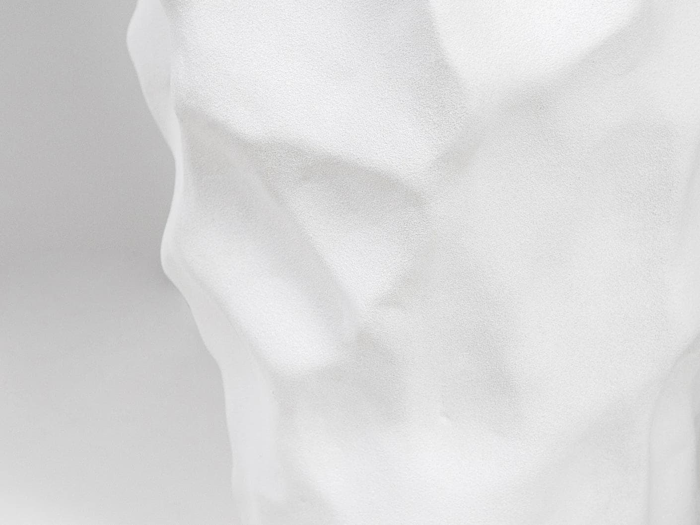 Cora Arneson vases in white, shown in a product close-up front view as image 7