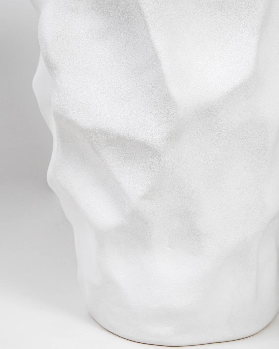 Cora Arneson vases in white, shown in a product close-up front view as image 7