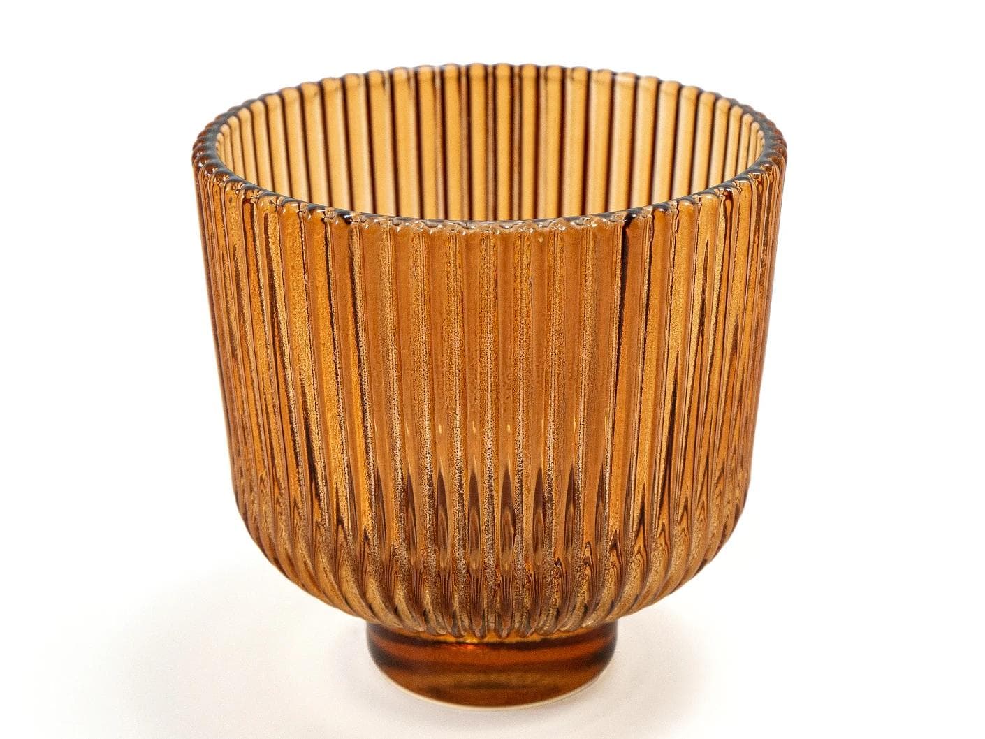 Crista Bundle vases in brown and translucent, shown in a product front view as image 11