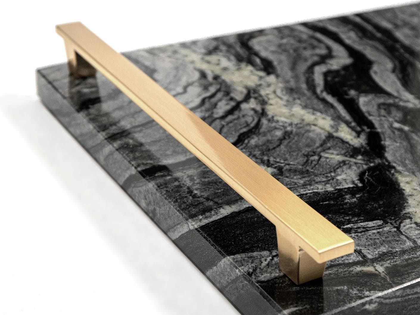 Daniel Bandiagara trays in gold and black, shown in a product close-up as image 3
