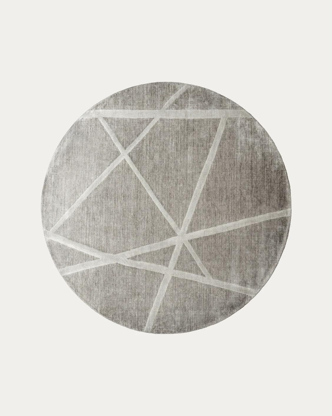 Dash Alba carpets in grey and ivory, shown in a product top view as image 1