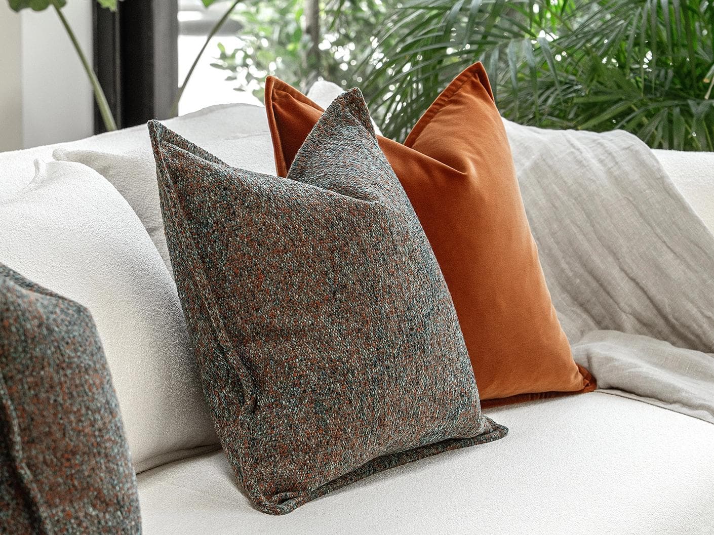 Deep Bundle cushion, shown in a lifestyle left view as image 5