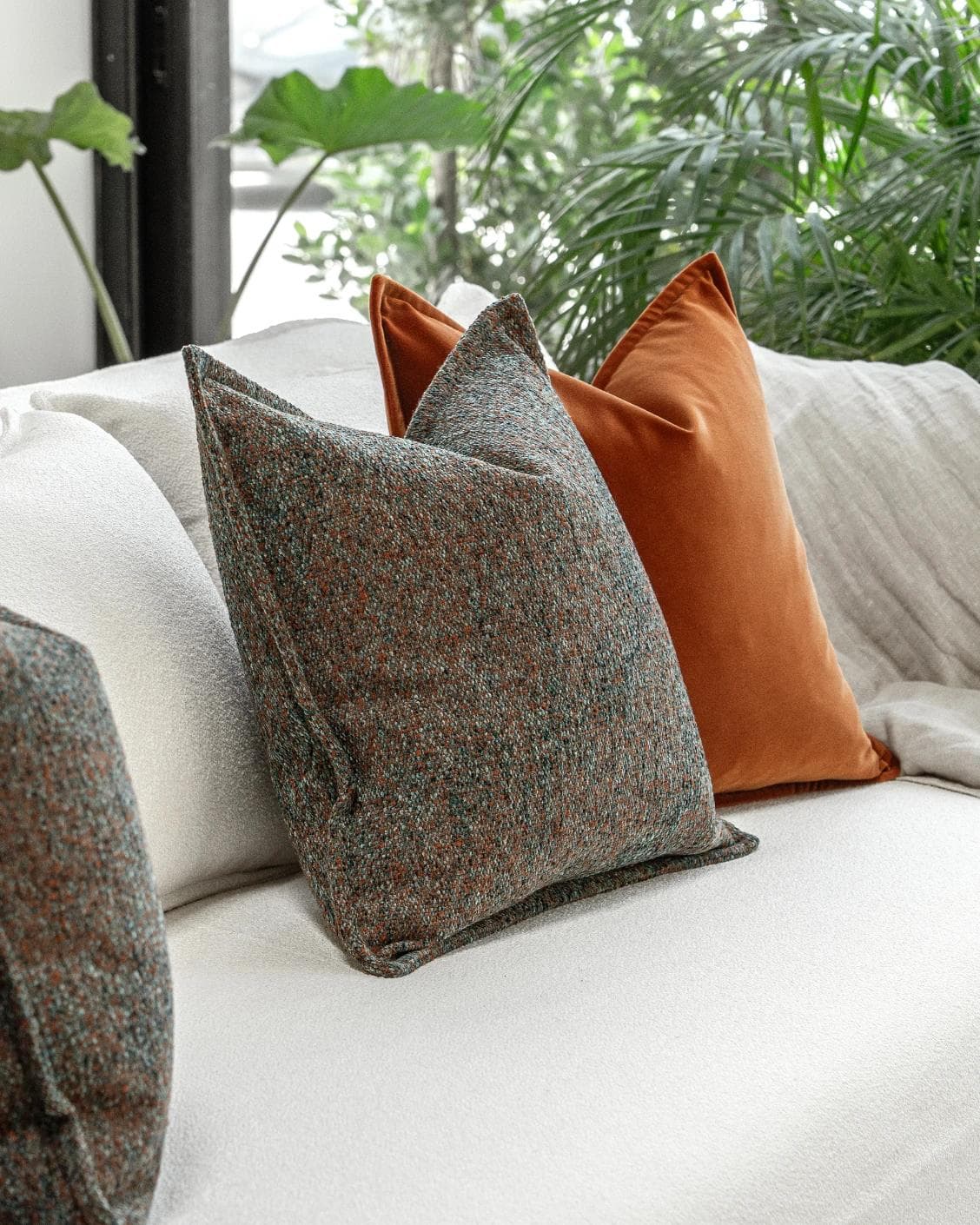 Deep Bundle cushion, shown in a lifestyle left view as image 5