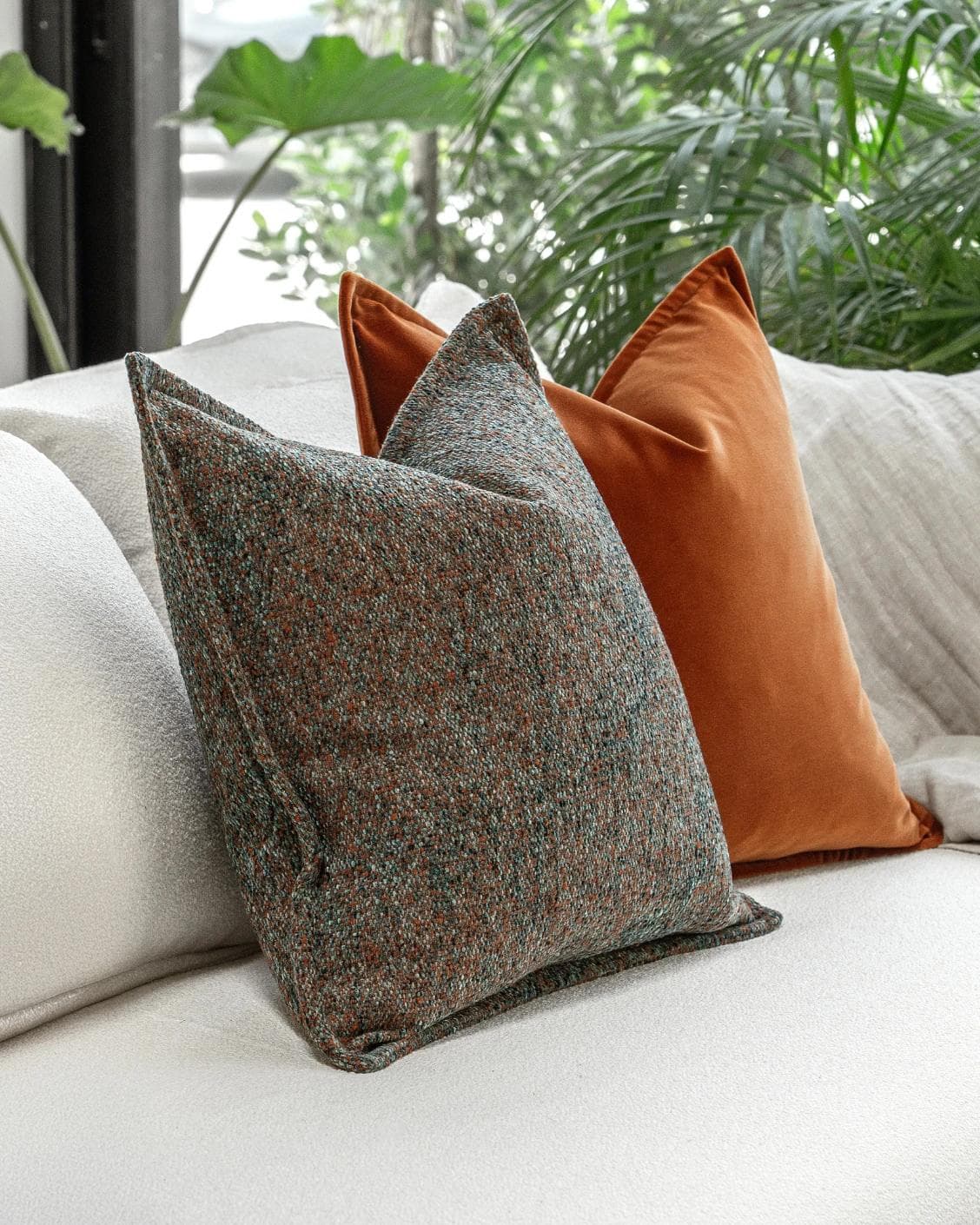 Deep Bundle cushion, shown in a lifestyle left view as image 6
