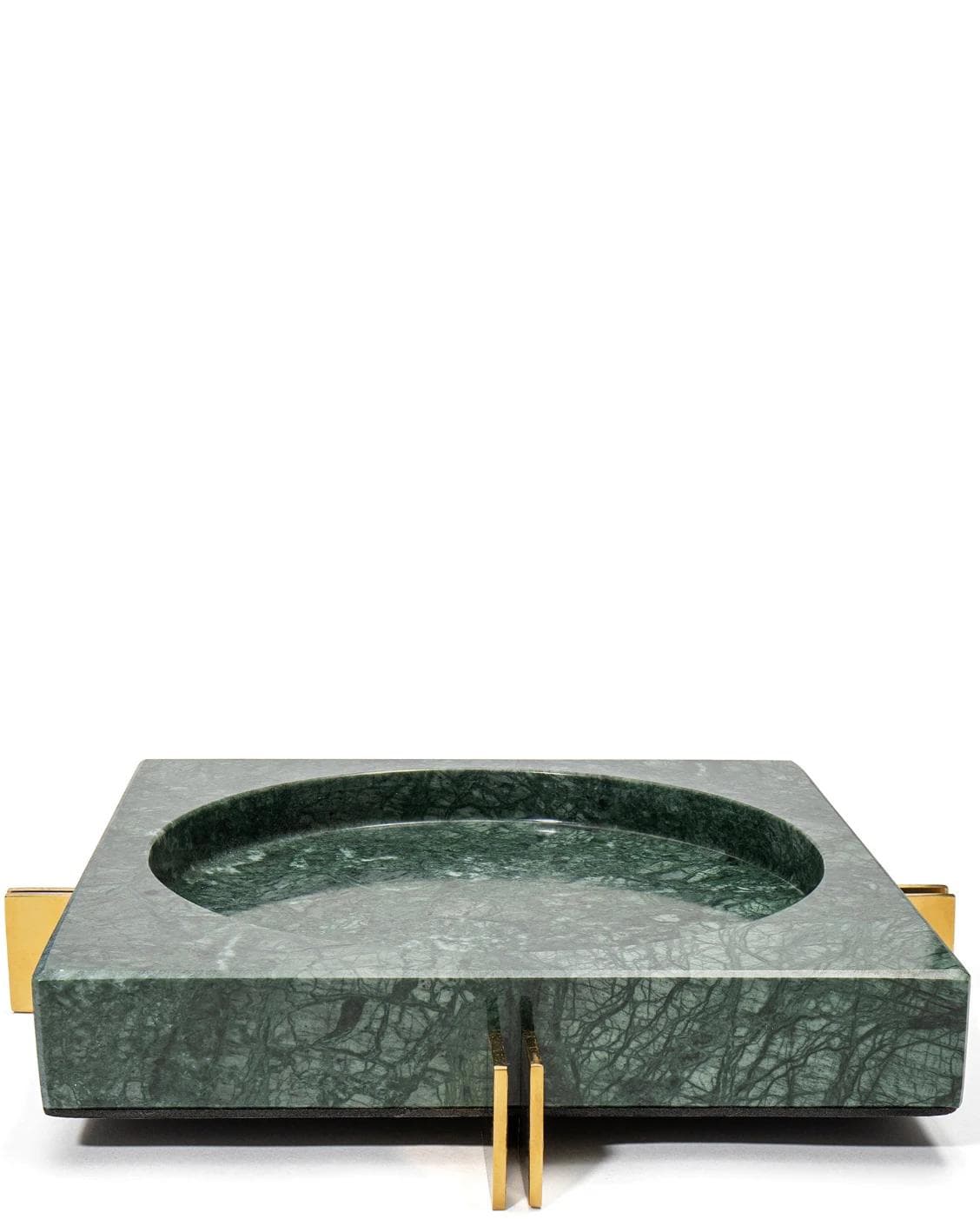 Dennis Bandiagara II trays in green and gold, shown in a product top view as image 15