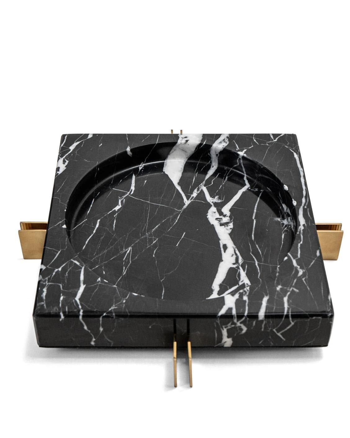 Dennis Bandiagara III trays in black and gold, shown in a product top view as image 12