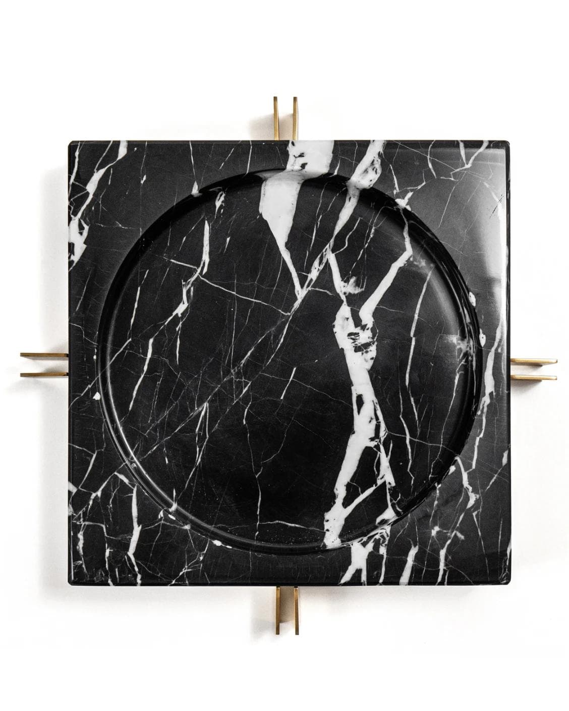 Dennis Bandiagara III trays in black and gold, shown in a product top view as image 13
