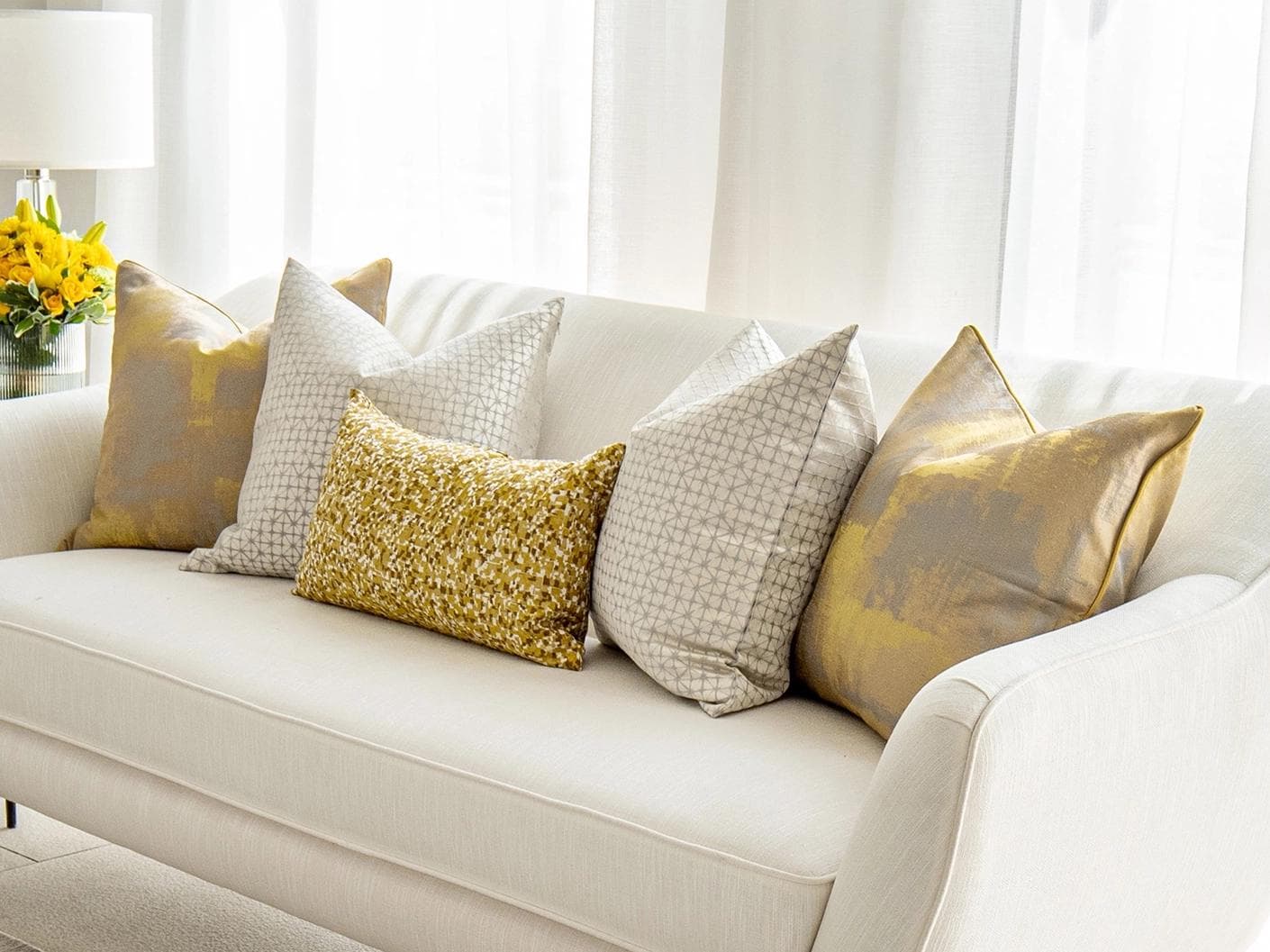 Ivan Bundle bundle - indoor in gold and silver, shown in a lifestyle right view as image 2