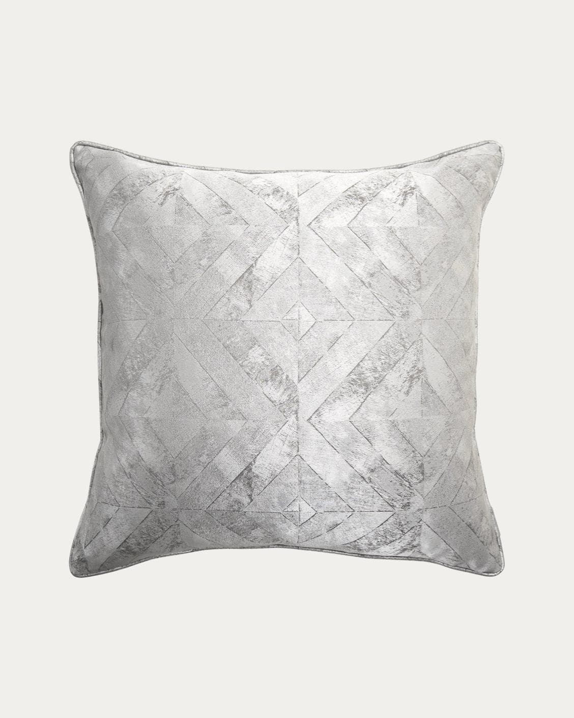 Diana Laurent cushion in silver, shown in a product front view as image 1