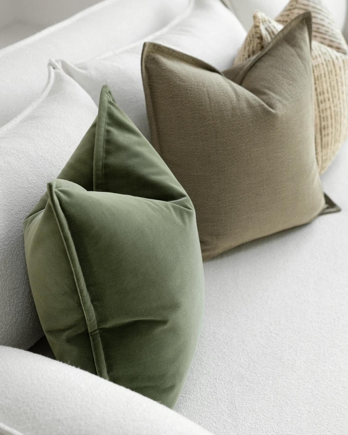 Diksha Bundle cushion, shown in a lifestyle top view as image 6